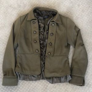 Olive green jacket size M